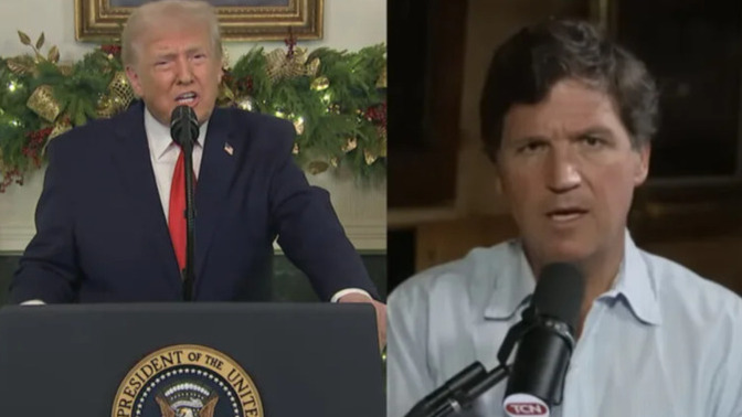 Do you agree with Tucker Carlson that Trump's attack on Iran is "disgusting and evil"?