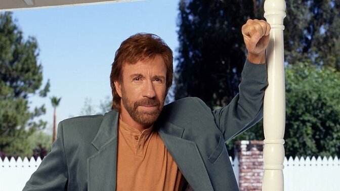Why is Chuck Norris perceived as a tough guy?