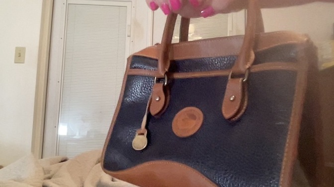 What is the name of this bag that was made by Dooney and Burke?