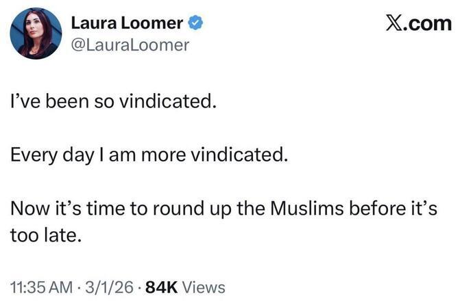 Is anybody surprised by a Trump confidant saying "round up the Muslims"?