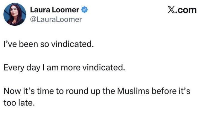 Is anybody surprised by a Trump confidant saying "round up the Muslims"?