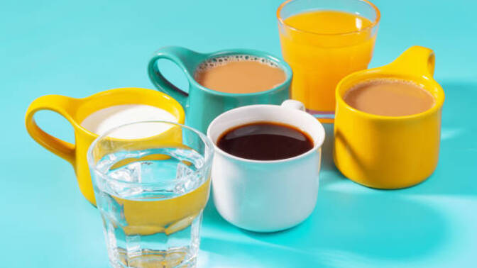 What’s the FIRST thing you drink in the morning ☀️?