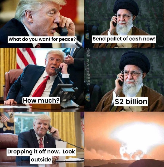 Iran has been at war with the west & attacking US for decades, its only Trump is the first President to acknowledge it & do something about it. Agree?