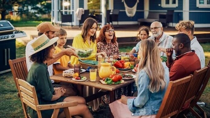 Is eating a social activity for you?