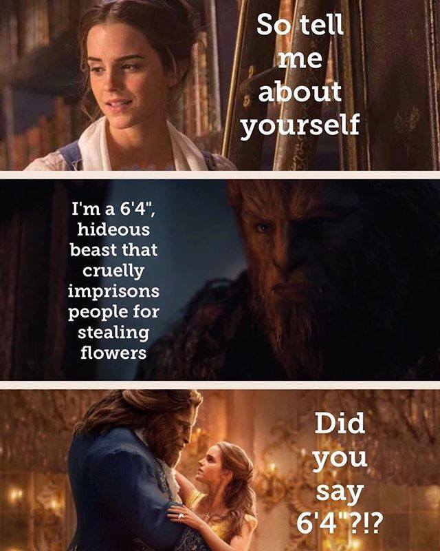What can men learn from Beauty and the Beast?