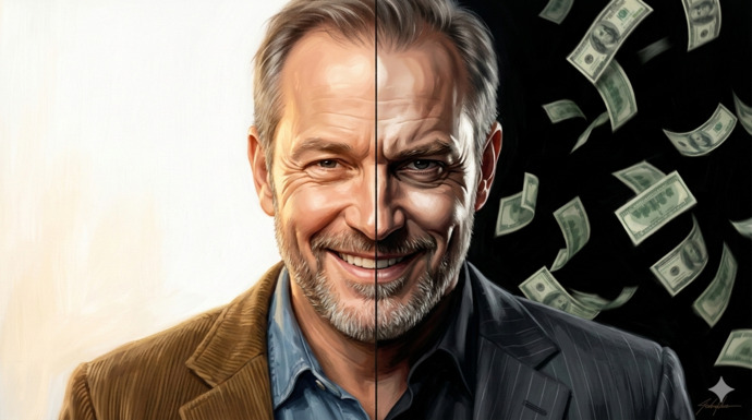 What do you think of the quote Money doesnt change people, it unmasks them?
