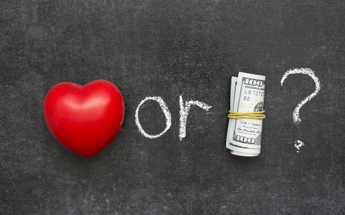 ❤️ or 💵