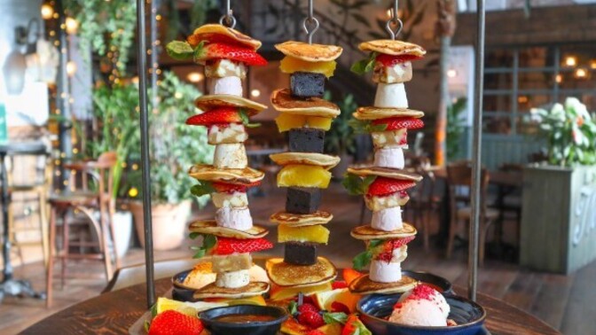 What's your thoughts on the pancake kebab?