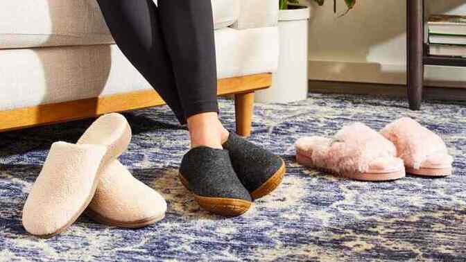 Do you wear shoes or slippers inside the house, and which ones?