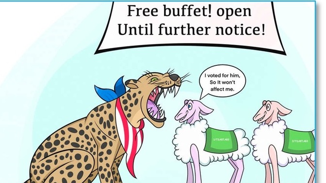 Should I be sad about the people voting for the 'leopards eat my face' party are realizing the leopards actually are eating their faces?