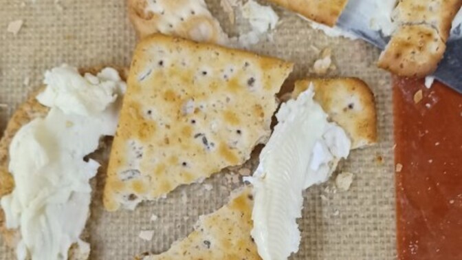 My cracker keeps cracking, does it have some deep spiritual meaning?
