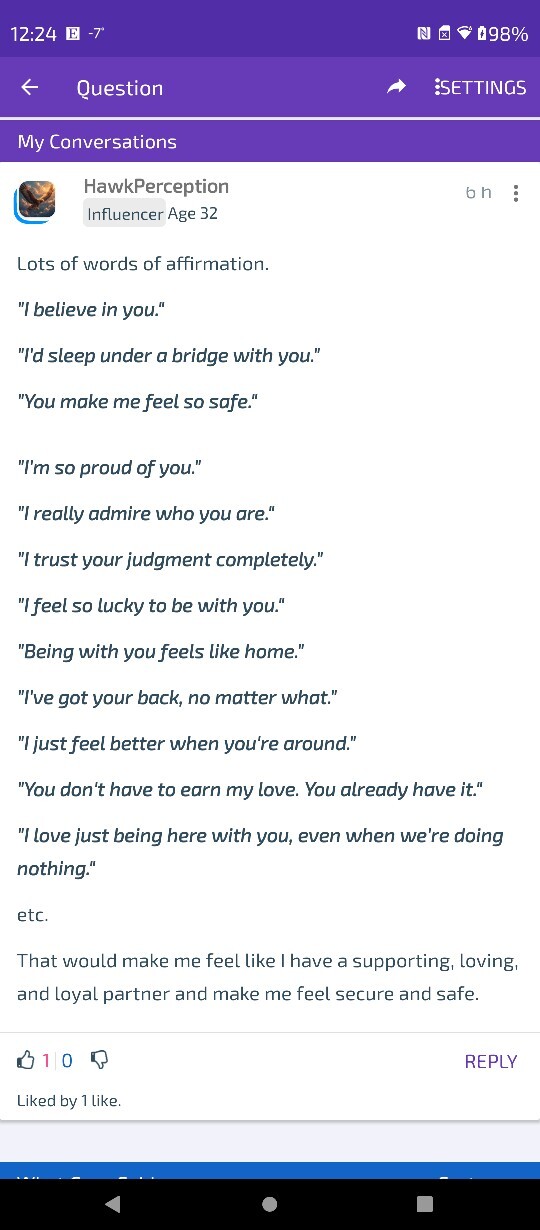 Do women need words of affirmation more than men in relationships?