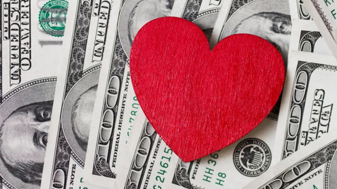 Do people choose different partners once money gives them more romantic options?