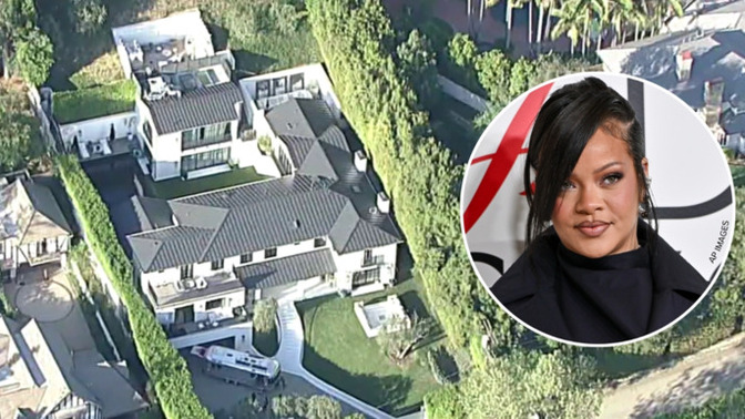 Did Rihanna really leave town after shots were fired at her home?