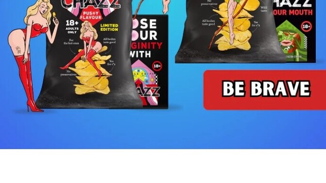 How many years old were you when you realized there's potato chips that taste like private parts?