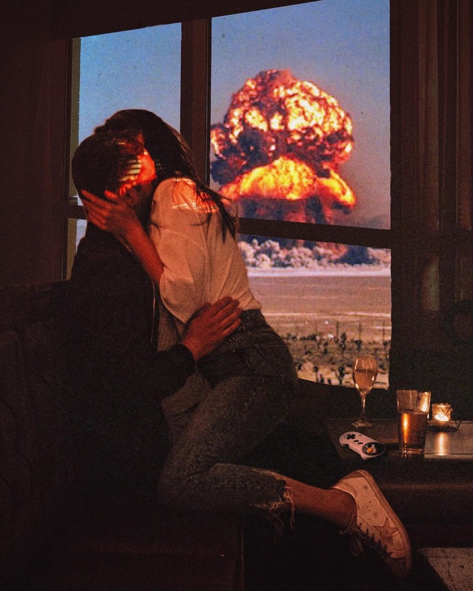 If the world were about to end, who would you want to spend your last minutes with?