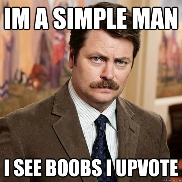 What goes through your mind when a woman with small boobs (stereotypical A/B) has cleavage showing?