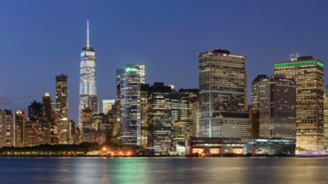 Why is America's financial district (s) all in New York as opposed to spread across U. S. States?