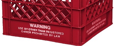 Picture of subtle, almost hidden warning