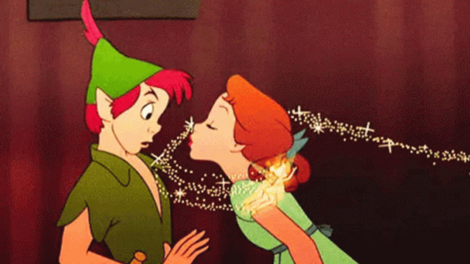 Girls if you were dating Peter Pan and Tinker Bell got uber jealous over you what would you do?
