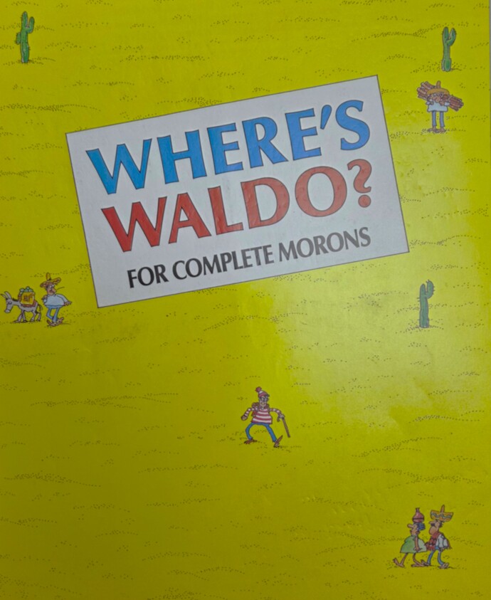 How good are you at finding Waldo in “Where’s Waldo?” puzzles?