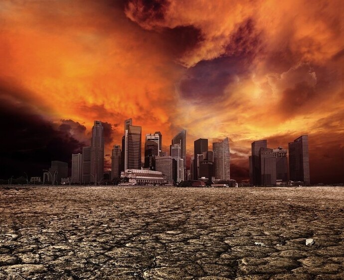 What is your idea of the end of the world. You think gonna be some kind of apocalypse?