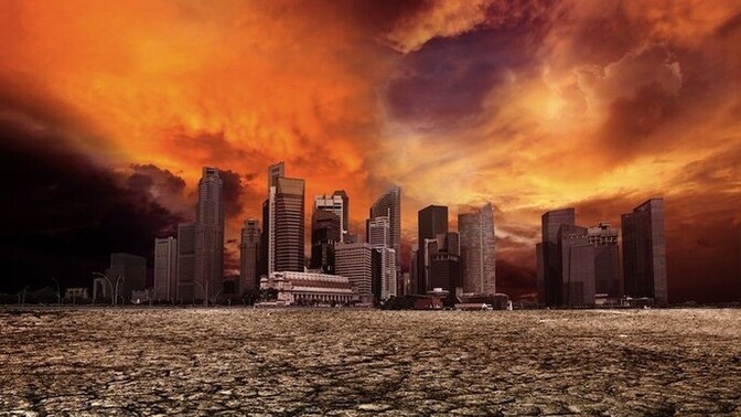 What is your idea of the end of the world. You think gonna be some kind of apocalypse?
