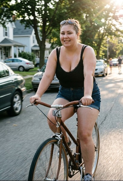 Is it weird to learn to ride a bicycle for the first time at 46?