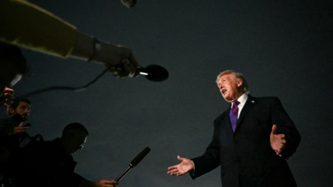 When Trump says"we make a lot of money" when gas prices go up, who is "we"?