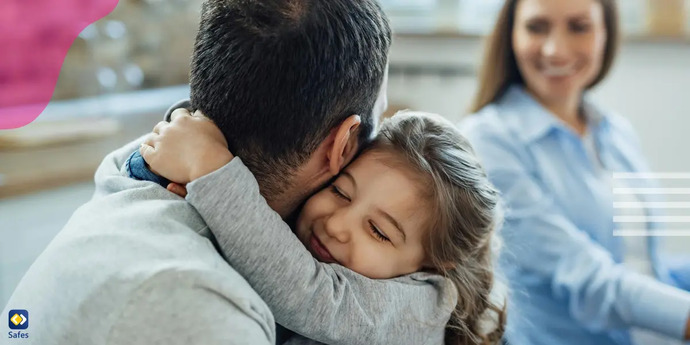 Who was the last person or creature you physically hugged?