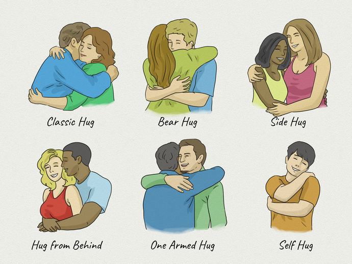 Who was the last person or creature you physically hugged?