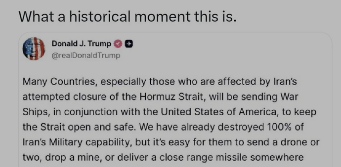 Wait... I thought Trump wanted out of NATO?