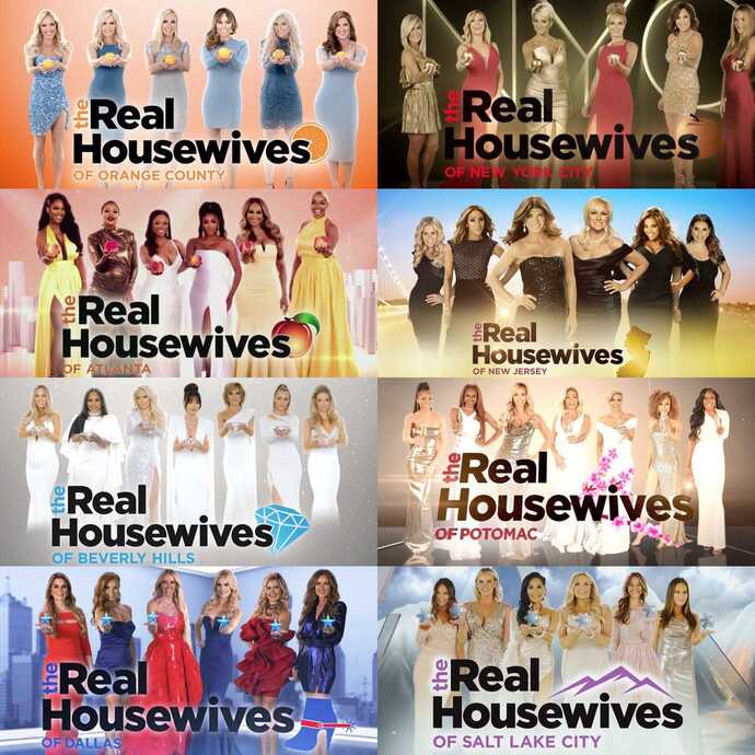 What are you thoughts on the Real Housewives shows, and have you watched them?