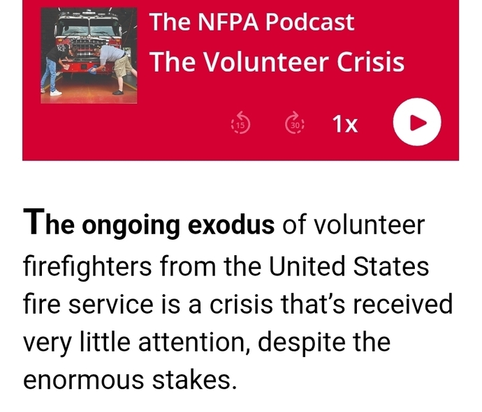 Are you ok about the collapse of fire and emergency services in the United States?