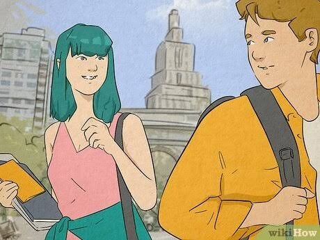 How do I approach a coworker I keep making eye contact with without it being awkward?