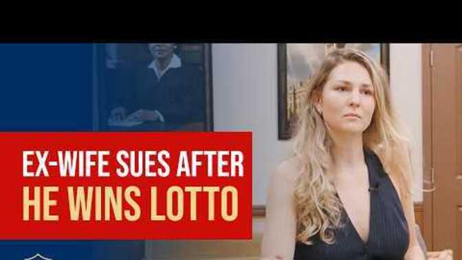 If you won $40M right after a divorce, would you share with your ex?