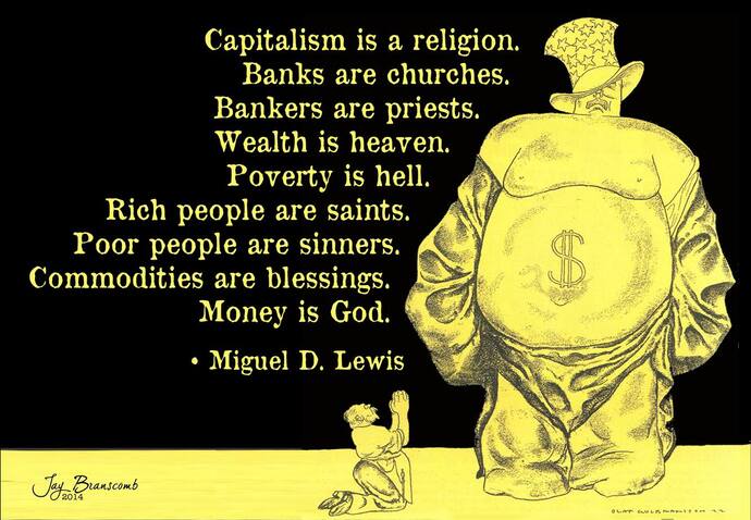 Now get out there and please your GOD!