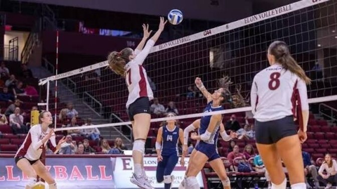Were you ever a volleyball player, and at what level?