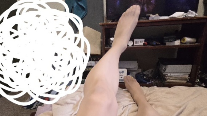 Do my legs look feminine and girly enough to you?