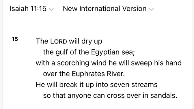 Do you know why these Bible verses correspond to each other?
