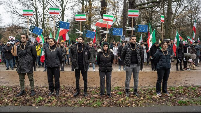 Why does Iran execute protesters instead of allowing free expression?