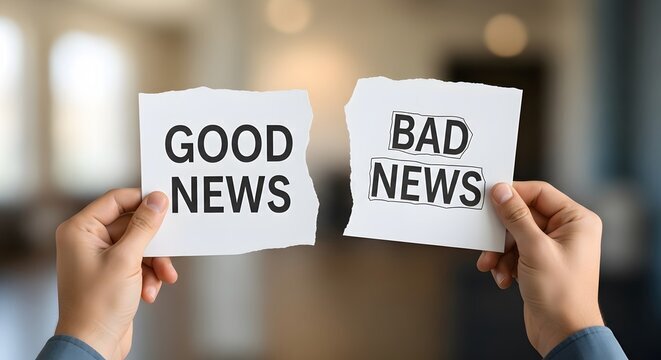 When someone says, “I have good news and bad news” which one do you ask for first, and why?