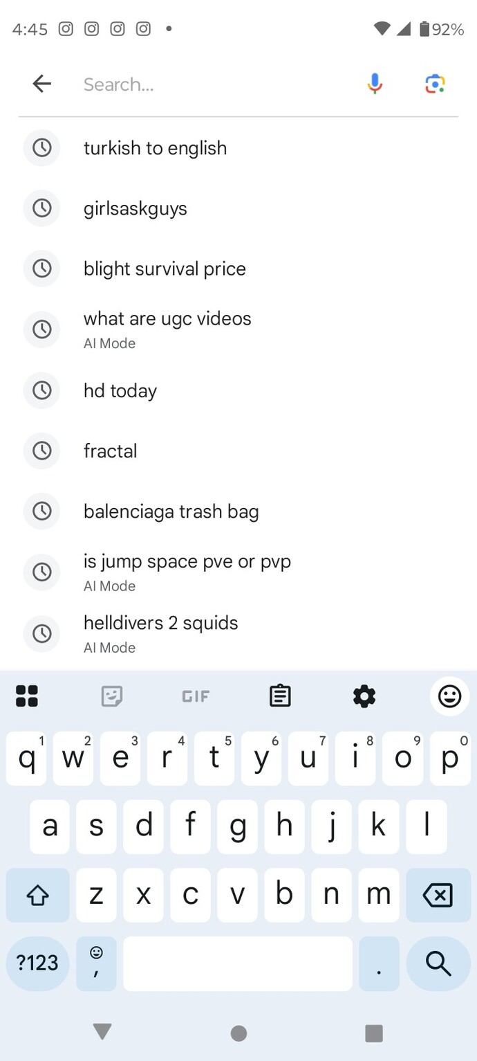 What was your last YouTube search (no cheating)?