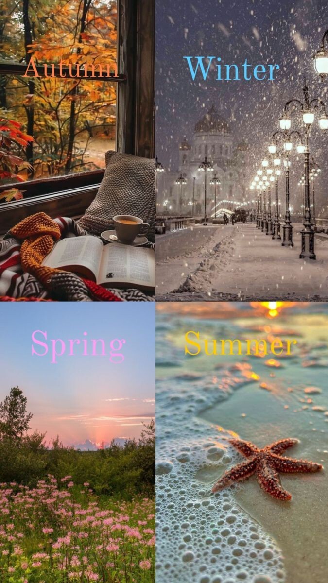 Each season represents a different character. Which season do you think best reflects your personality?