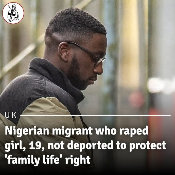 Does UK immigration and crime policy encourage repeat offending by foreign rapists?
