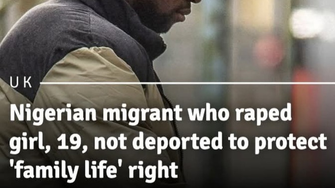 Does UK immigration and crime policy encourage repeat offending by foreign rapists?