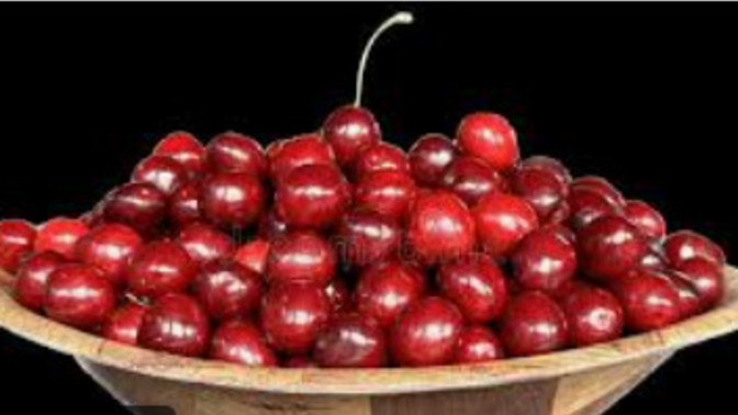 Would you eat this whole bowl of cherries now or save some for later?