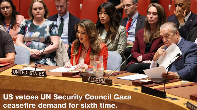 Is there a logical basis for repeated US vetoes of UN resolutions on Israel?