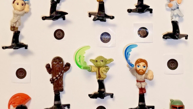 Are these little Star Wars Kinder Egg toys worth collecting?