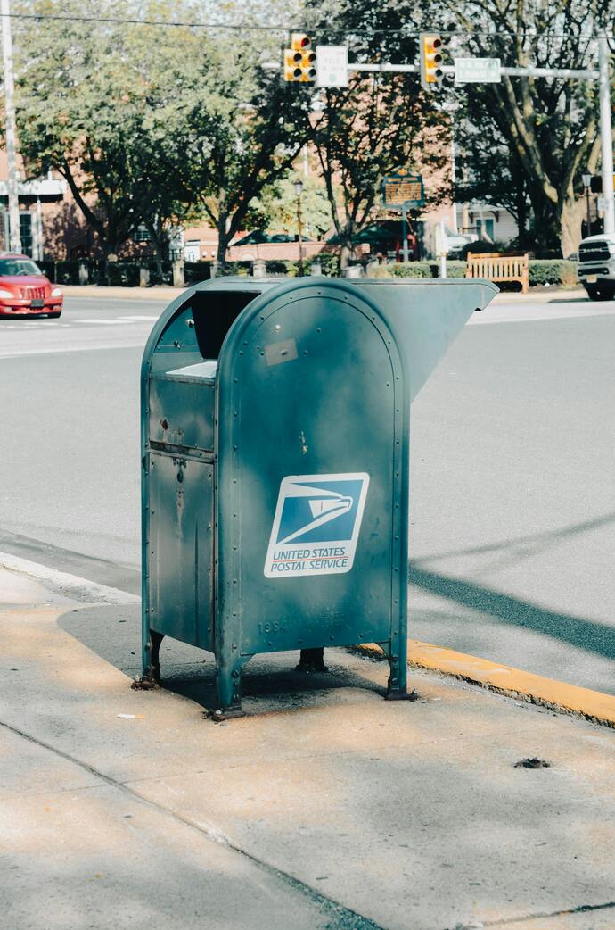 An image of a mailbox